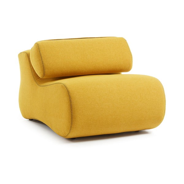 Kollane tugitool Club - Kave Home-image-4