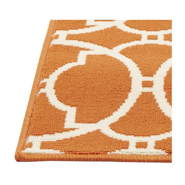 Oranž välivaip , 133 x 190 cm Interlaced - Floorita-image-4