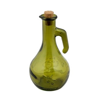Roheline ümbertöödeldud klaasist õlipudel, 500 ml Olive - Ego Dekor