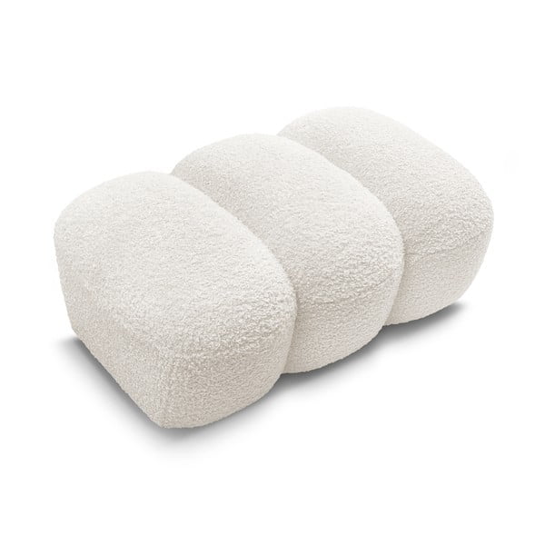 Valge buklee kangast jalapink Hippolyte - Bobochic Paris-image-4