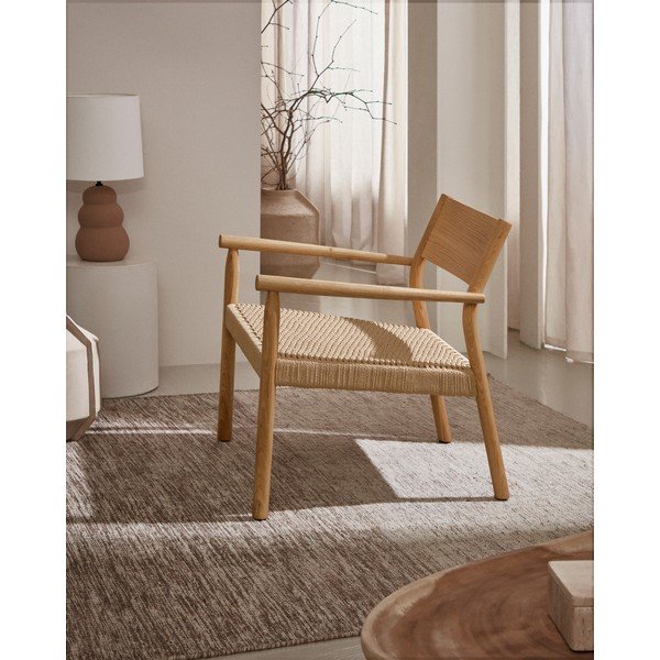 Punutud tugitool Yalia - Kave Home-image-1