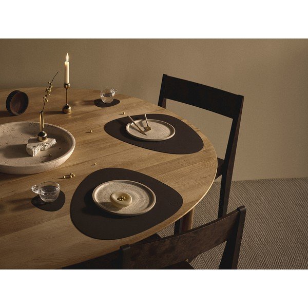 Öko-nahast lauamatt 37x44 cm Curve L Nupo - LIND DNA-image-1