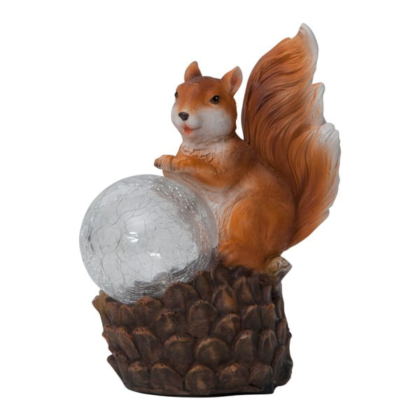 Solární venkovní světelná LED dekorace Best Season Squirrel