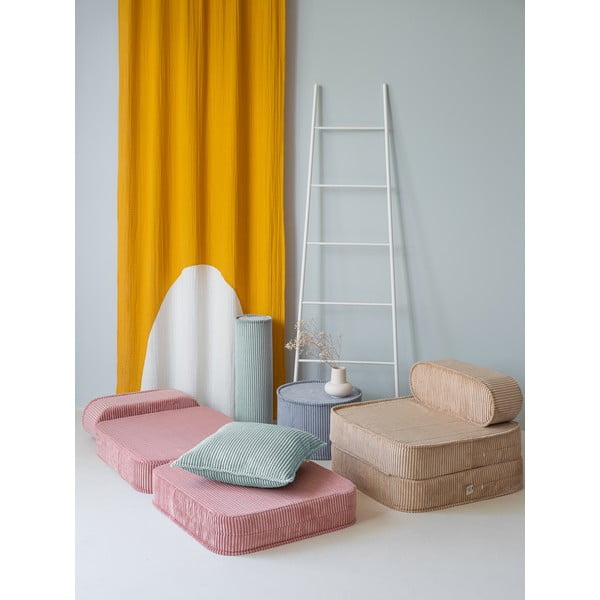 Roosa velvetist laste tugitool Flip - Wigiwama-image-4