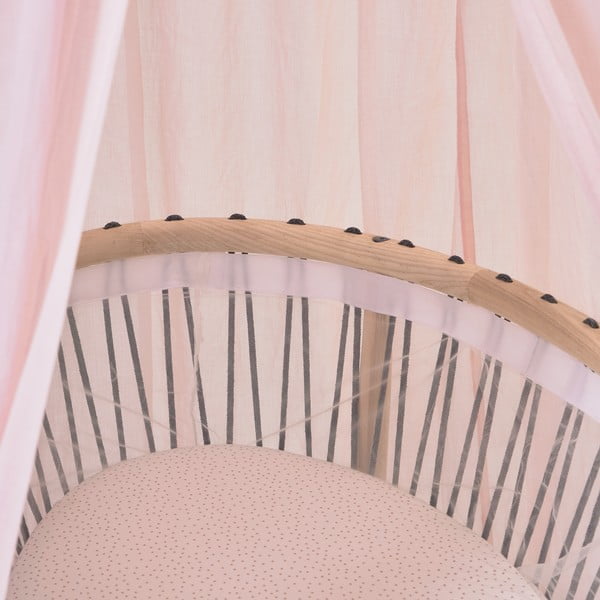 Heleroosa puuvillane varikatus Carelene - Kave Home-image-2