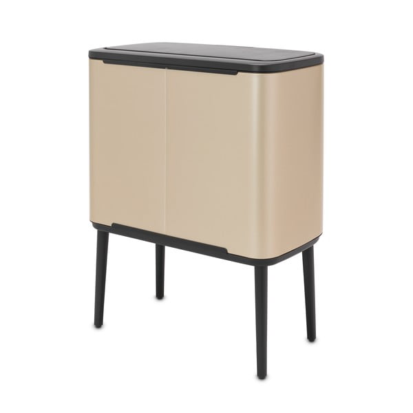 Kuldne puutetundlik terasest prügikast 36 l Bo Touch Bin - Brabantia-image-4
