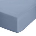 Sinine perkal-puuvillane kummiga lina 150x200 cm Easy Iron Percale - Catherine Lansfield