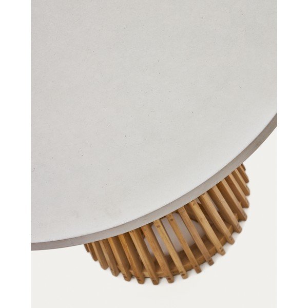 Ümmargune aia söögilaud ø 90 cm Alcaufar - Kave Home-image-4