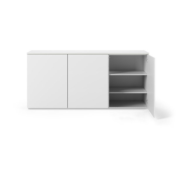 Valge madal kapp 180x84 cm Join - TemaHome-image-1