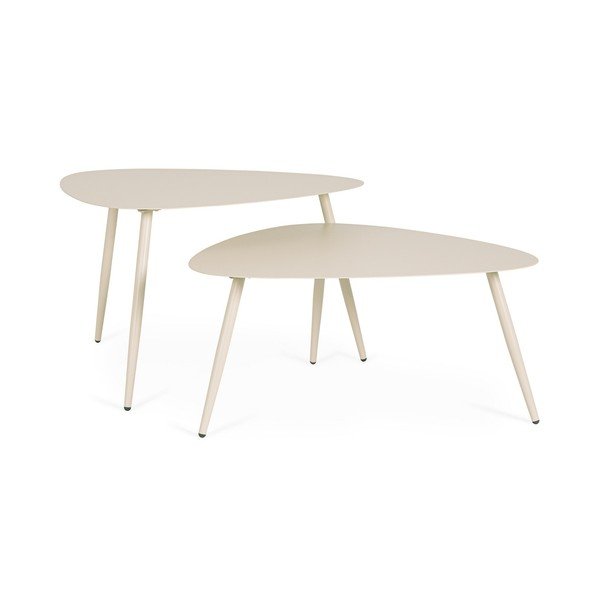 Terasest aia diivanilauad 2tk komplektis 73,5x77,5 cm Yvonne - Bizzotto