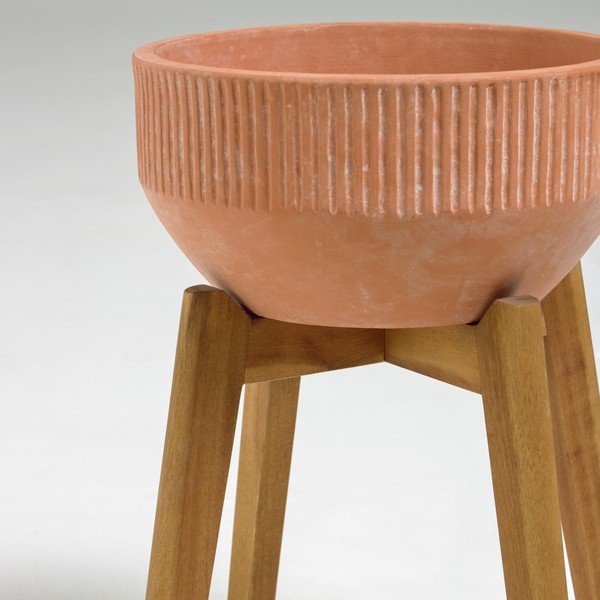 Lillepoti kate  terrakotta ø 45 cm Subject – Kave Home-image-1
