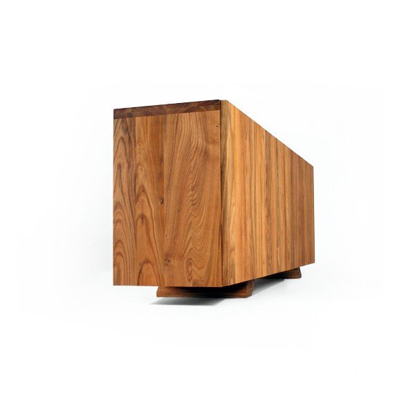 Komoda Linia 1.2, olše napuštěná lněným olejem, 200x75 cm-image-2