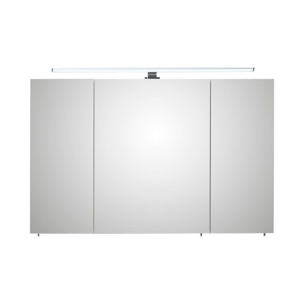 Valge rippuv vannitoakapp koos peegliga 110x70 cm Set 360 - Pelipal