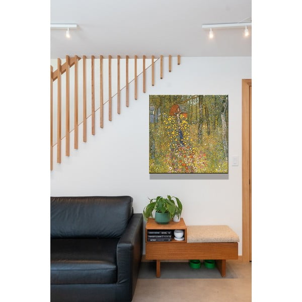 Gustav Klimti reproduktsioon - Talu aed ristiga , 60 x 60 cm Gustav Klimt - Farm garden with crucifix - Fedkolor-image-1