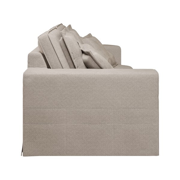 Beež diivan 196 cm Nora – Ropez-image-4