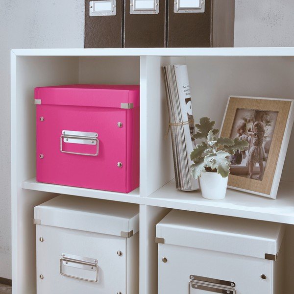 Roosa kontorikarp, pikkus 26 cm Click&Store - Leitz-image-1