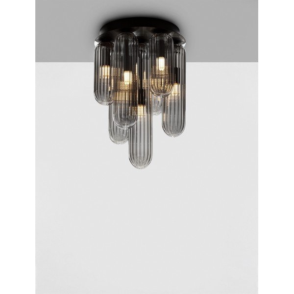 Halli klaasist laevalgusti klaasist varjuga Gustave - Nova Luce-image-4