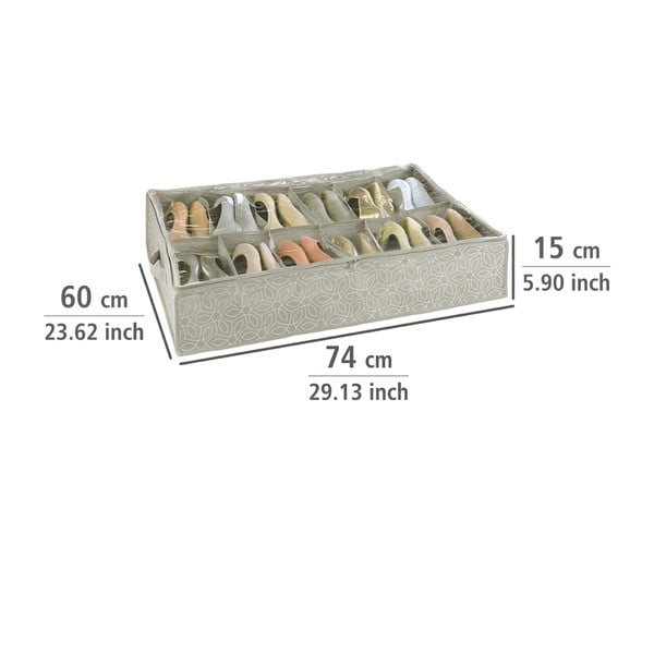 Balance jalatsite hoiukast, 60 x 74 cm - Wenko-image-2