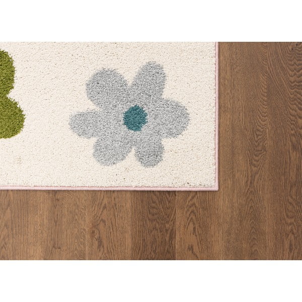 Elevandiluu värvi laste vaip 80x150 cm Dazzy Cream - FD-image-3