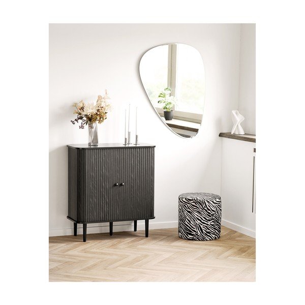 Mustast männist kummut 80x87x40 cm Nikko - House Nordic-image-2