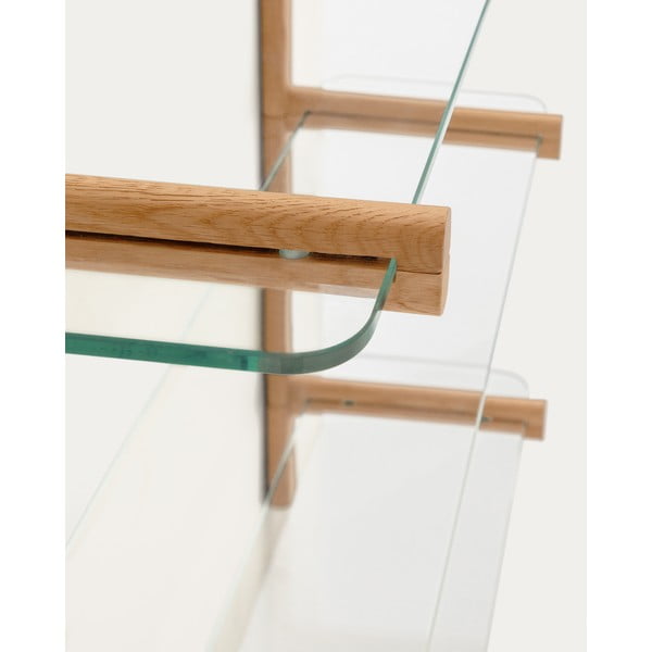 Klaasist komponent - riiul 3 tk 90x1 cm Sitra - Kave Home-image-4