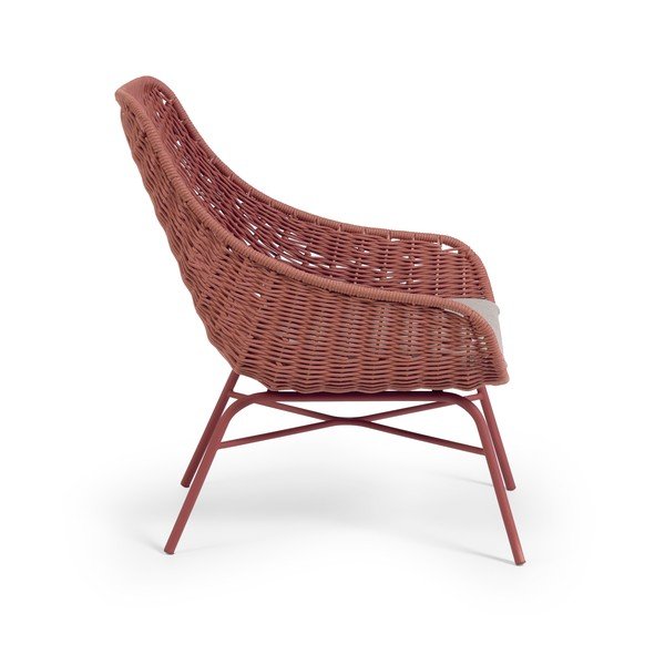 Aiatool terrakotta värvi Abeli - Kave Home-image-2