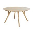 Ümmargune mangopuidust söögilaud ø 140 cm Quenza - Light & Living