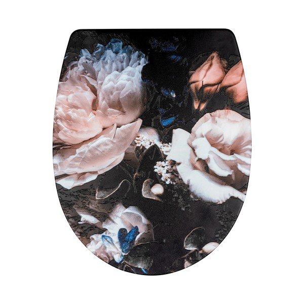 Lillede kaunistusega tualettruumi iste Peony - Wenko-image-2