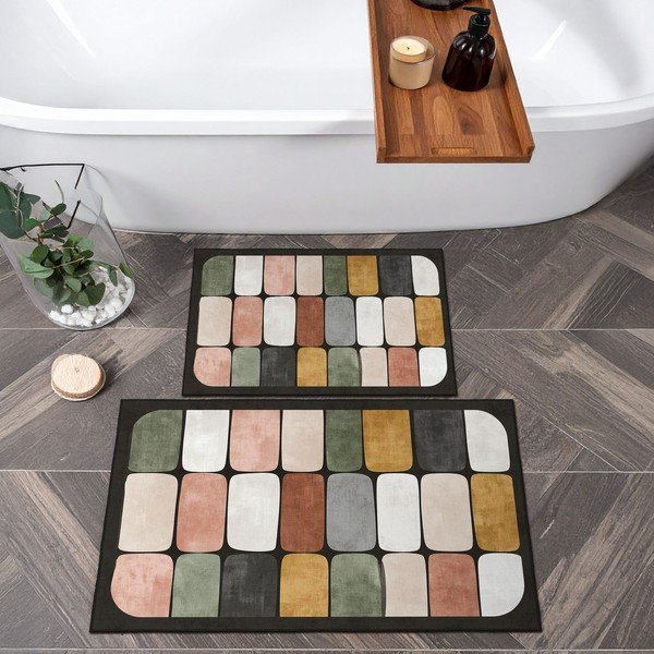 Vannitoamatid komplektis 2 tükki 60x100 cm - Foutastic-image-3