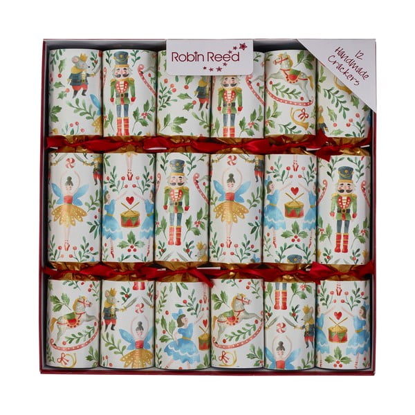Jõulukrakkerid 12tk komplektis Sugarplum - Robin Reed