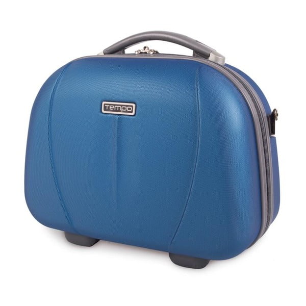 Modrá cestovní kosmetická taška Tempo