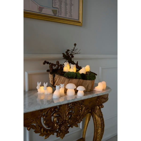 Valge LED jõulukaunistus, 2 tk ø 9 cm Elvina - Sirius-image-1