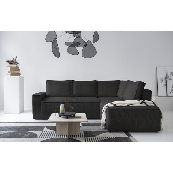 Must velvetist diivanvoodi  Brave Dave - Miuform-image-1