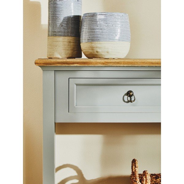 Hall konsoollaud, mis on valmistatud täispuidust paulownia puidust, 34,5x99 cm Henley - Premier Housewares-image-2