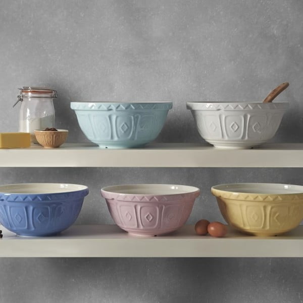 Helesinine kivikeraamikast kauss ø 29 cm - Mason Cash-image-3