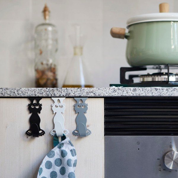 Riputuskonksud 3tk komplektis Curious Cats - Balvi-image-1