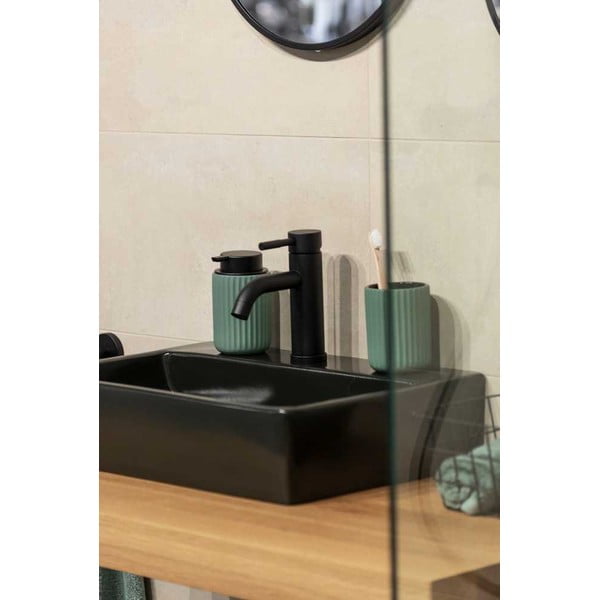 Roheline keraamiline vannitoatarvikute komplekt Belluno - Wenko-image-1