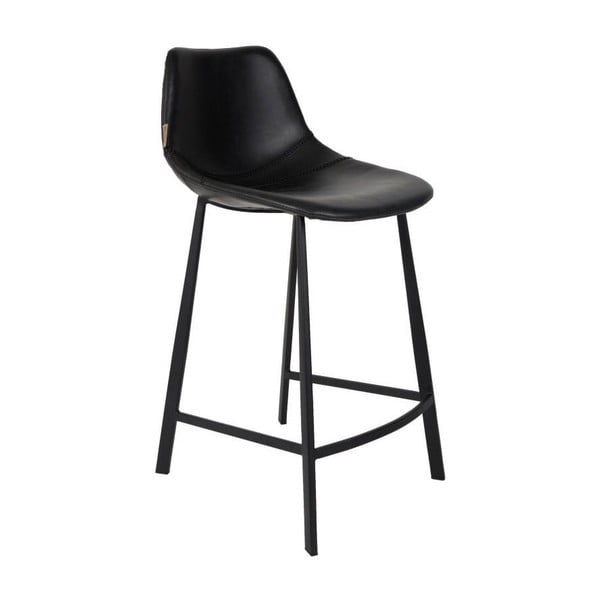 2 musta tooliga komplekt, kõrgus 91 cm Franky - Dutchbone