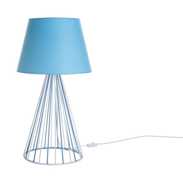 Stolní lampa Wiry Blue/White/Blue