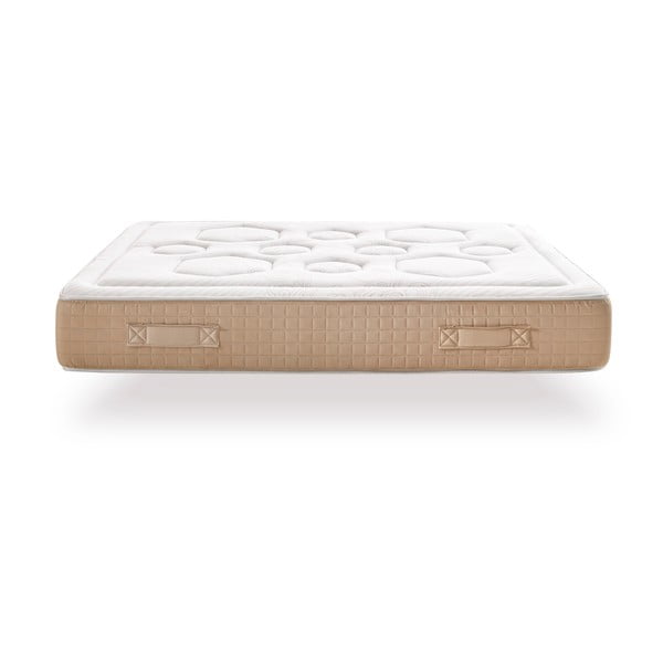 Kõva/keskmine kahepoolne termoreguleeriv vedrumadrats 120x200 cm Hexaflex Bagged Springs Gel - Moonia-image-2