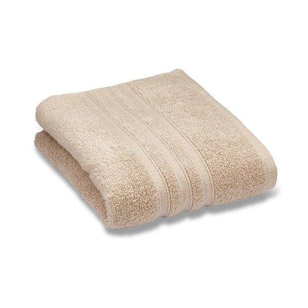 Beež puuvillane froteerätik 90x140 cm Zero Twist - Catherine Lansfield