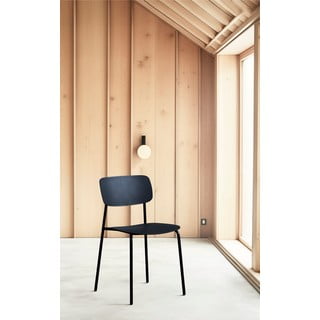 Mustad söögitoolid 2tk komplektis Kirkland - Unique Furniture