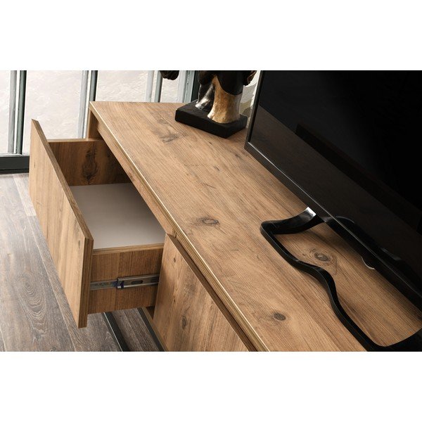 TV stolek v borovicovém dekoru Tilsim, šířka 180 cm-image-2
