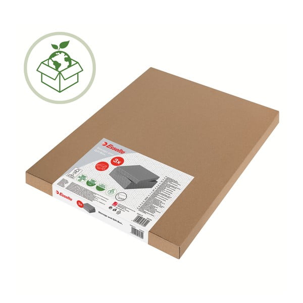 Komplekt 3 halli hoiukasti, 32 x 36,5 cm - Esselte Home-image-4