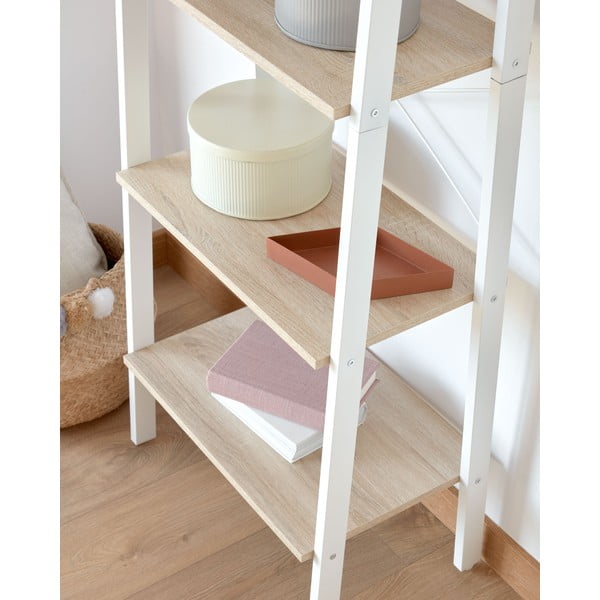 Valge tammespoonist riiul 56x172x32 cm Aarhus - Kave Home-image-4