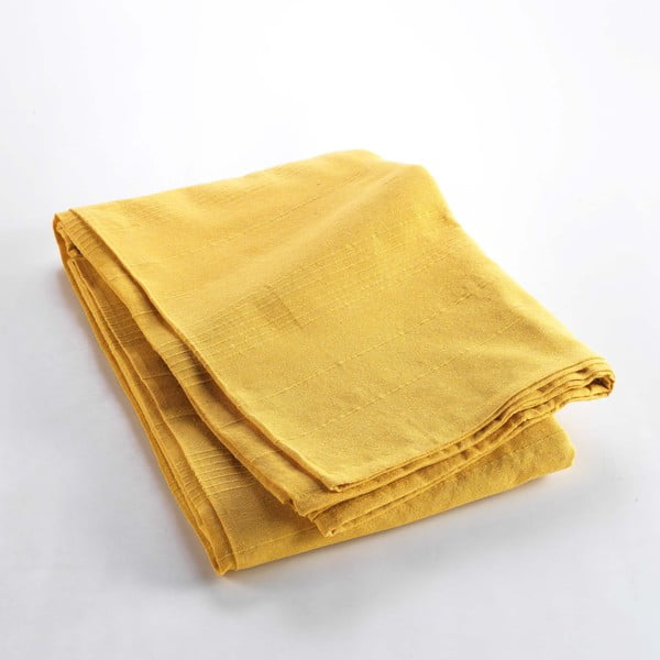 Kollane voodikate 180x220 cm Lucile - douceur d'intérieur-image-2