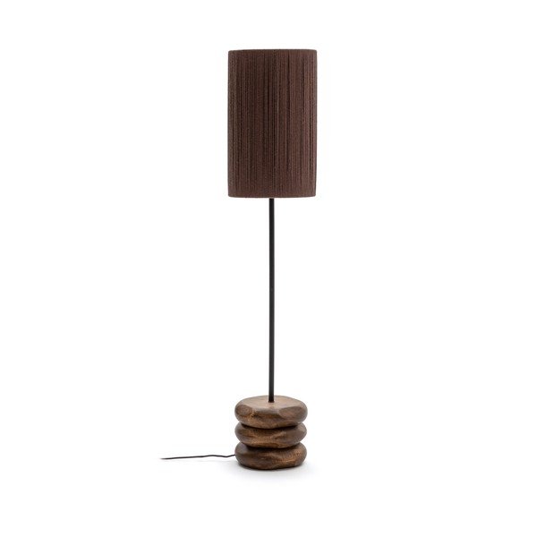 Akaatsia täispuidust lauavalgusti (kõrgus 147 cm) Kor - Kave Home