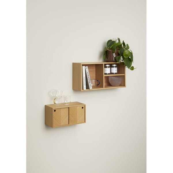 Seinariiul tammepuidust dekooriga Collect - Hübsch-image-1