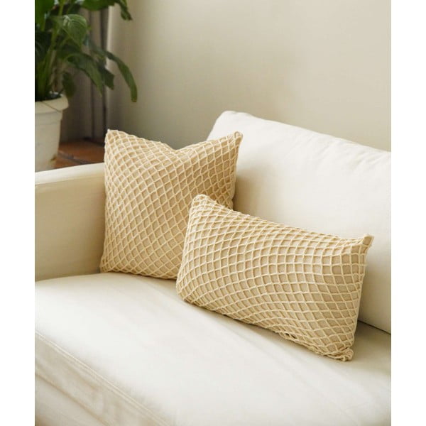 Puuvillane padjakate 30x50 cm Net - Mioli Decor-image-4