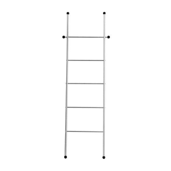 Hõbedane dekoratiivne redel käterätikute kuivatamiseks roostevaba teras Vita – Wenko-image-1